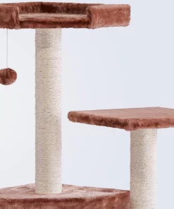 Frisco 52-in Faux Fur Cat Tree & Condo -The Frisco Store 101799 PT2. SY630 V1584452039