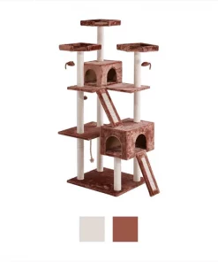 Frisco 72-in Large Base Faux Fur Cat Tree & Condo 13 Frisco 72-in Large Base Faux Fur Cat Tree & Condo -The Frisco Store 101809 PT5. SY630 V1584453202