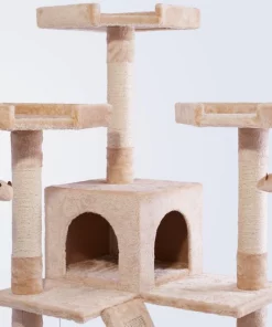 Frisco 72-in Faux Fur Cat Tree & Condo -The Frisco Store 101811 PT2. SY630 V1584452111