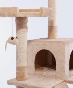 Frisco 72-in Faux Fur Cat Tree & Condo -The Frisco Store 101811 PT3. SY630 V1584452396