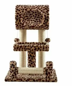 Frisco 28-in Faux Fur Cat Tree -The Frisco Store 105072 PT4. SY630 V1584452672
