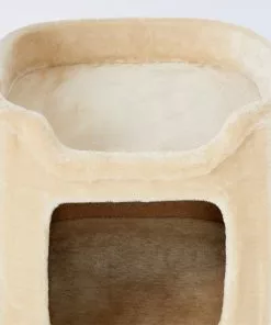 Frisco 24-in 2-Story Faux Fur Cat Condo -The Frisco Store 128083 PT2. SY630 V1584452521