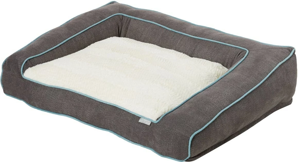 Frisco Plush Orthopedic Bolster Dog Bed w/Removable Cover 4 Frisco Plush Orthopedic Bolster Dog Bed w/Removable Cover - Image 2