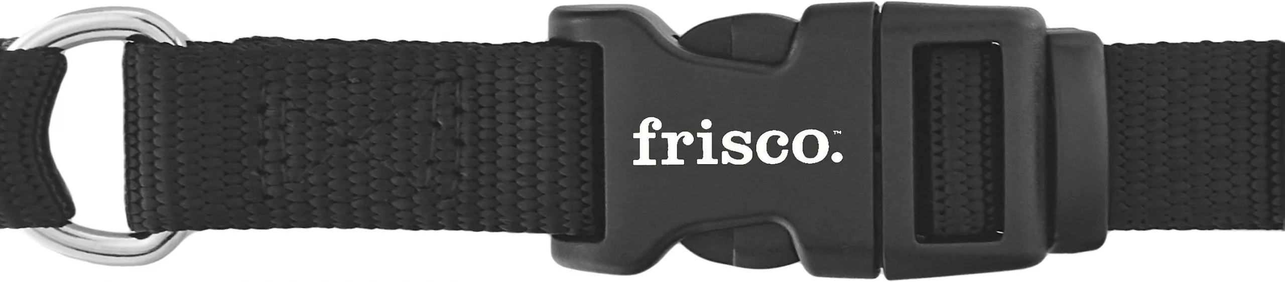Frisco Solid Nylon Martingale Dog Collar with Buckle 7 Frisco Solid Nylon Martingale Dog Collar with Buckle - Image 5