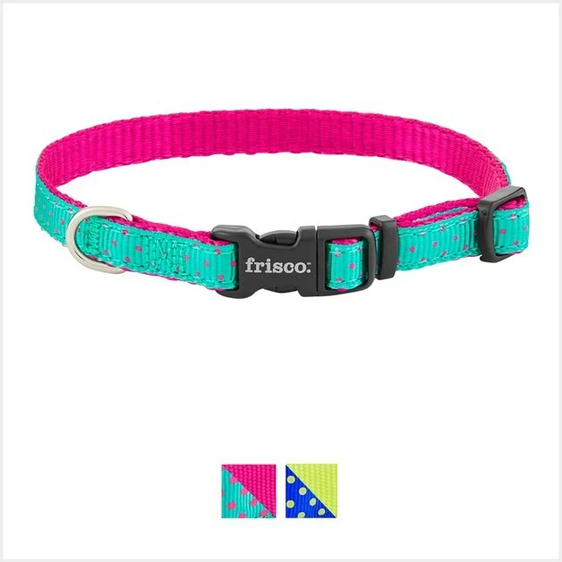 Frisco Patterned Nylon Dog Collar 3 Frisco Patterned Nylon Dog Collar