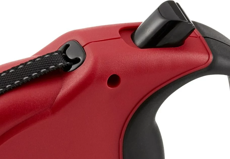 Frisco Nylon Tape Reflective Retractable Dog Leash 5 Frisco Nylon Tape Reflective Retractable Dog Leash - Image 3