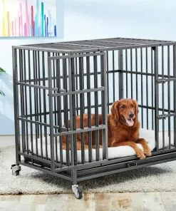 Frisco Ultimate Heavy Duty Steel Metal Single Door Dog Crate