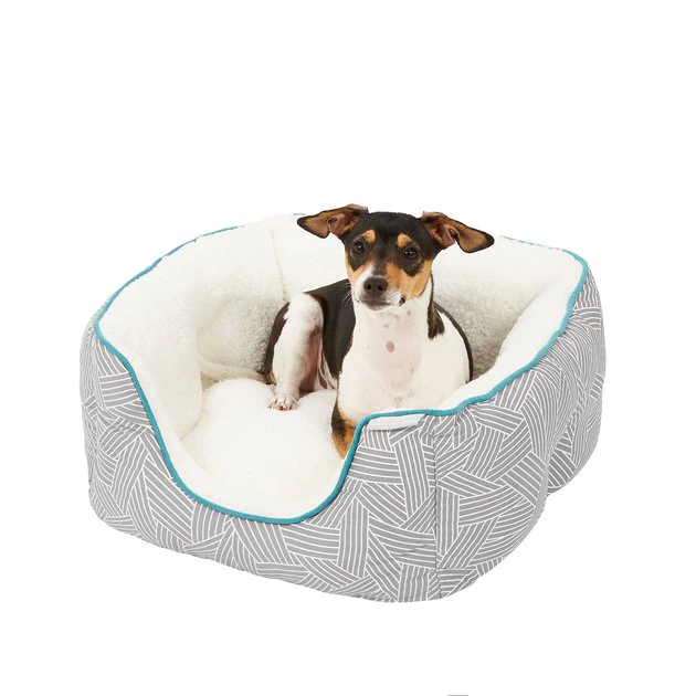 Frisco Square Deep Bolster Cat & Dog Bed 6 Frisco Square Deep Bolster Cat & Dog Bed - Image 4