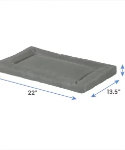 Frisco Dog Crate Mat, Dark Gray 10 Frisco Dog Crate Mat, Dark Gray -The Frisco Store 144844 PT3. SY630 V1578443124