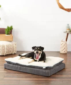 Frisco Plush Orthopedic Pillowtop Dog Bed w/Removable Cover