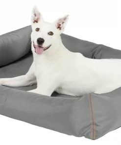 Frisco Rectangular Bolster Dog Bed w/Removable Cover, Dark Gray 10 Frisco Rectangular Bolster Dog Bed w/Removable Cover, Dark Gray -The Frisco Store 144865 PT4. SY630 V1578443251