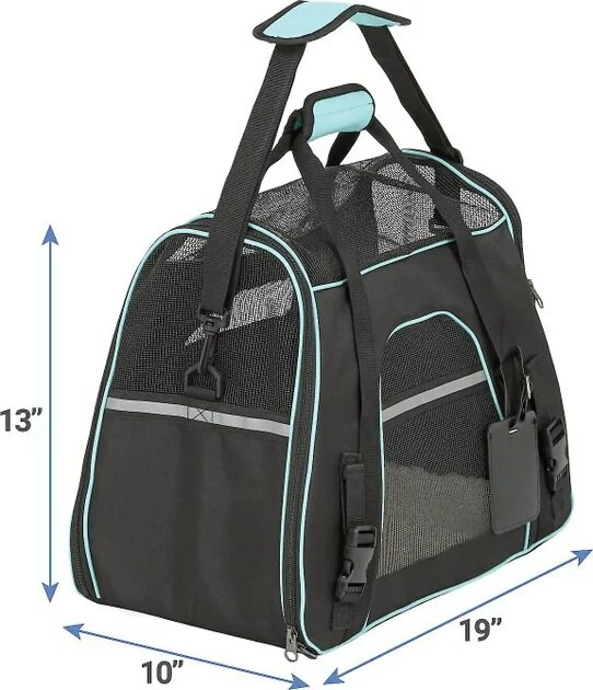 Frisco Basic Dog & Cat Carrier Bag, Black 5 Frisco Basic Dog & Cat Carrier Bag, Black - Image 3