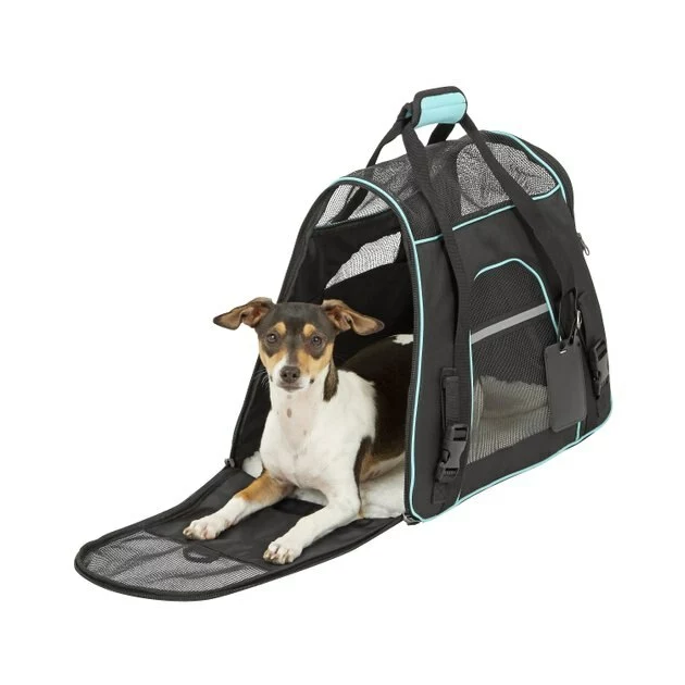 Frisco Basic Dog & Cat Carrier Bag, Black 9 Frisco Basic Dog & Cat Carrier Bag, Black - Image 7