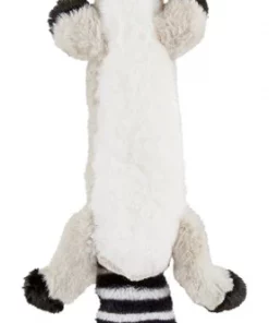 Frisco Skinny Plush Squeaking Raccoon Dog Toy