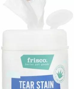 Frisco Moisturizing Tear Stain Wipes with Aloe for Dogs & Cats -The Frisco Store 152585 PT3. SY630 V1551302811