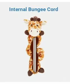 Frisco Bungee Plush Squeaking Giraffe Dog Toy -The Frisco Store 152822 PT2. SY630 V1549657994