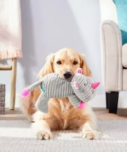 Frisco Corduroy Plush Squeaking Rhino Dog Toy -The Frisco Store 152828 PT2. SY630 V1549654987