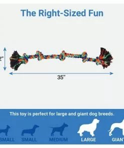 Frisco Rope with 5 Knots Dog Toy -The Frisco Store 152836 PT1. SY630 V1549658005