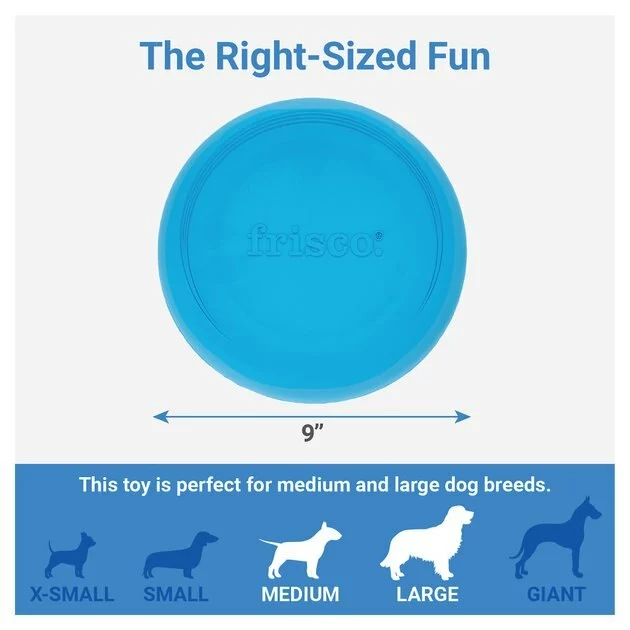 Frisco Fetch Rubber Flyer Dog Toy 4 Frisco Fetch Rubber Flyer Dog Toy - Image 2