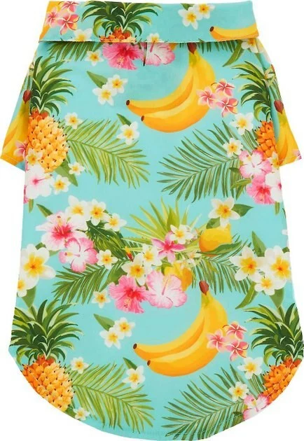 Frisco Pineapple Hawaiian Camp Dog & Cat Shirt 5 Frisco Pineapple Hawaiian Camp Dog & Cat Shirt - Image 3