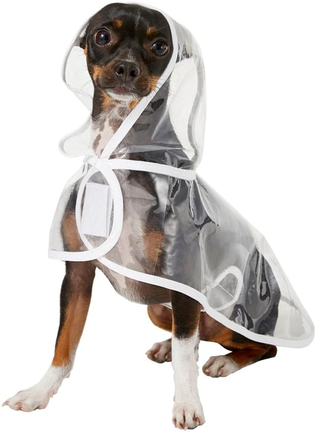 Frisco Clear Vinyl Dog Raincoat 3 Frisco Clear Vinyl Dog Raincoat