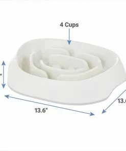 Frisco Non-Skid Slow Feeder Dog & Small Pet Bowl -The Frisco Store 155647 PT1. SY630 V1600374216