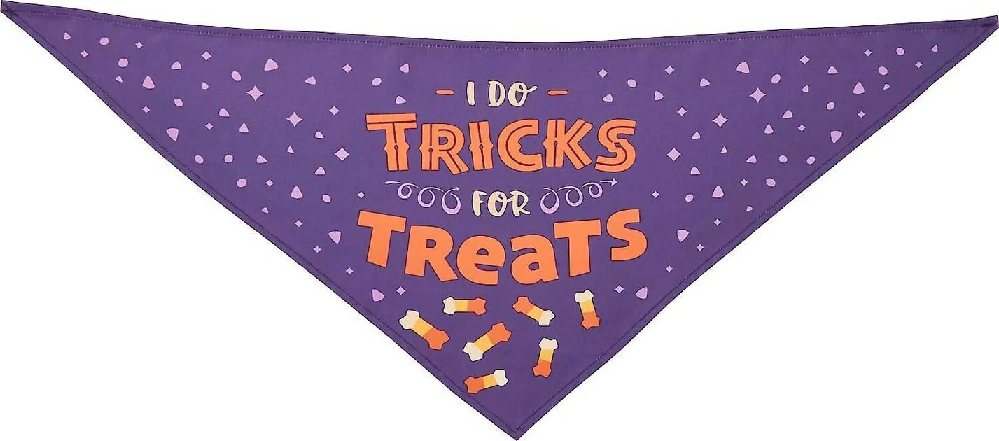 Frisco I Do Tricks For Treats Dog & Cat Bandana 5 Frisco I Do Tricks For Treats Dog & Cat Bandana - Image 3