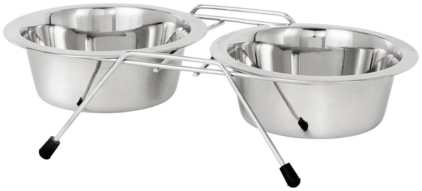 Frisco Non-Skid Elevated Dog & Cat Diner 3 Frisco Non-Skid Elevated Dog & Cat Diner