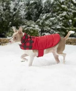 Frisco Boulder Plaid Insulated Dog & Cat Puffer Coat -The Frisco Store 160221 PT6. SY630 V1567617225