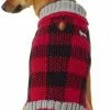 Frisco Buffalo Plaid Dog & Cat Sweater