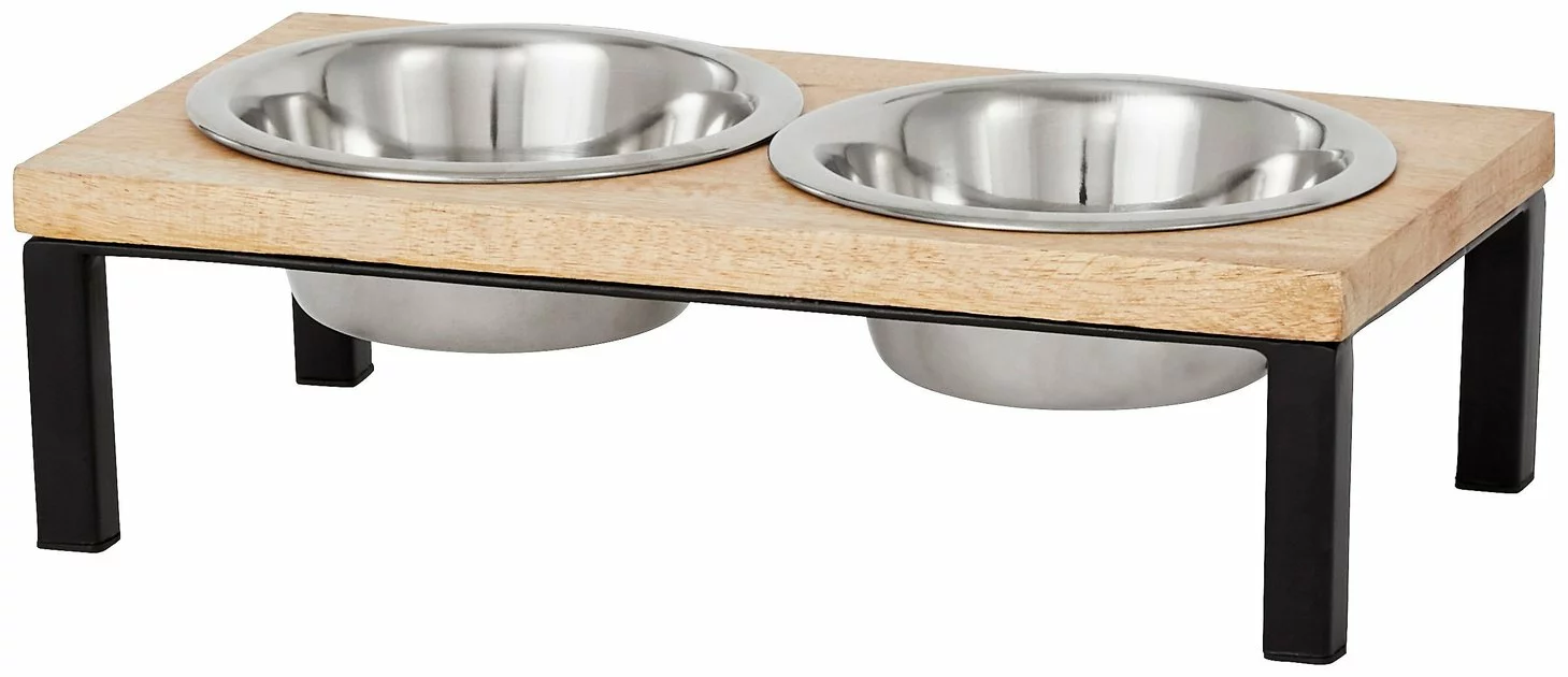 Frisco Wooden Elevated Dog & Cat Diner 4 Frisco Wooden Elevated Dog & Cat Diner - Image 2