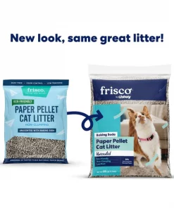 Frisco Unscented Non-Clumping Recycled Paper Cat Litter -The Frisco Store 161380 PT1. SY630 V1657656016