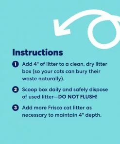 Frisco Unscented Non-Clumping Recycled Paper Cat Litter -The Frisco Store 161380 PT5. SY630 V1657656016