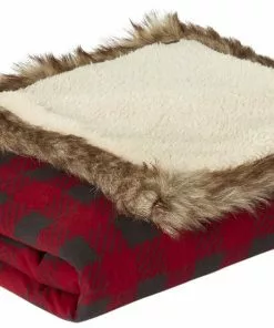 Frisco Buffalo Check Cuddler Pet Bed & Gift Set -The Frisco Store 165333 PT3. SY630 V1578442877