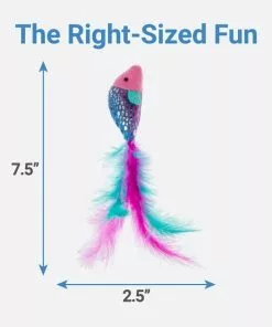 Frisco Sparkle Fish Cat Toy with Catnip, 2-Pack 6 Frisco Sparkle Fish Cat Toy with Catnip, 2-Pack -The Frisco Store 166361 PT1. SY630 V1599273155