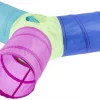 Frisco Peek-a-Boo Cat Chute Cat Toy, Colorful Tri-Tunnel -The Frisco Store 166382 Main. SY630 V1573593220