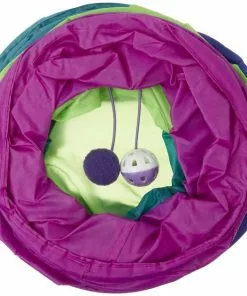 Frisco Peek-a-Boo Cat Chute Cat Toy, Colorful Tri-Tunnel 9 Frisco Peek-a-Boo Cat Chute Cat Toy, Colorful Tri-Tunnel -The Frisco Store 166382 PT3. SY630 V1573675547