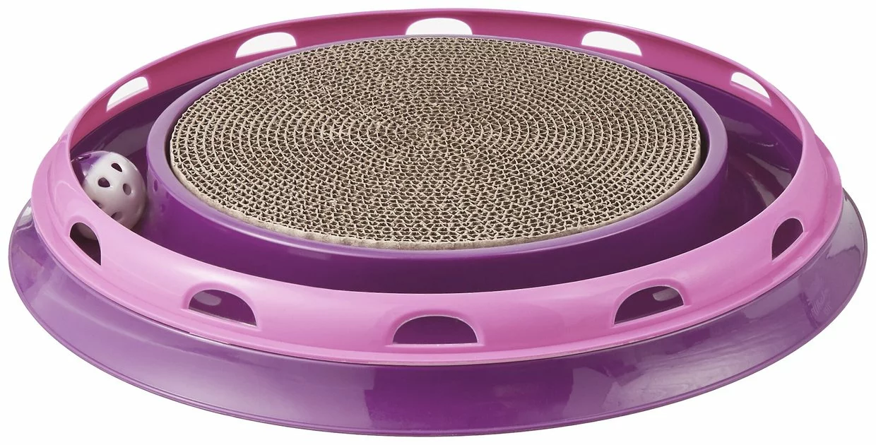 Frisco Scratch & Roll Scratcher Cat Toy with Catnip 3 Frisco Scratch & Roll Scratcher Cat Toy with Catnip