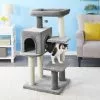 Frisco 48-in Heavy Duty Faux Fur Cat Tree & Condo -The Frisco Store 169399 MAIN. SY630 V1569622079
