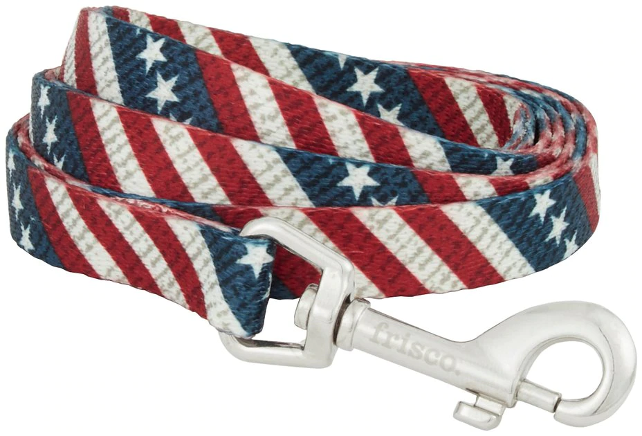 Frisco American Flag Polyester Dog Leash 3 Frisco American Flag Polyester Dog Leash