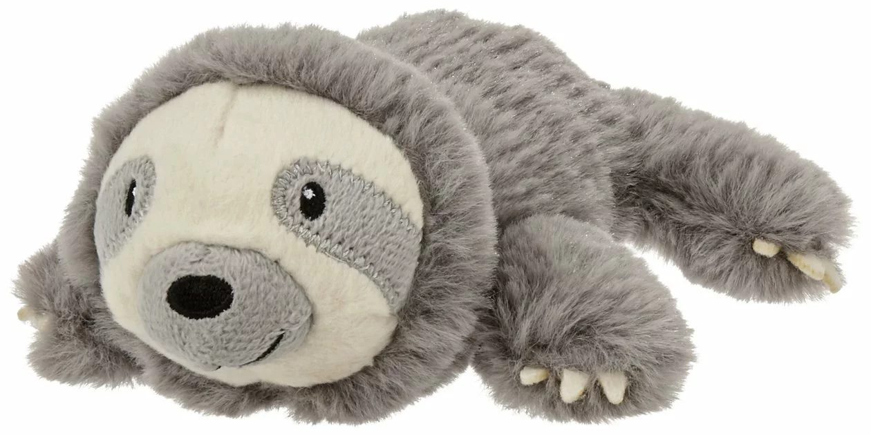Frisco Plush Squeaking Sloth Dog Toy 3 Frisco Plush Squeaking Sloth Dog Toy