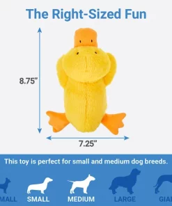 Frisco Plush Squeaky Duck Dog Toy -The Frisco Store 174684 PT1. SY630 V1574719124