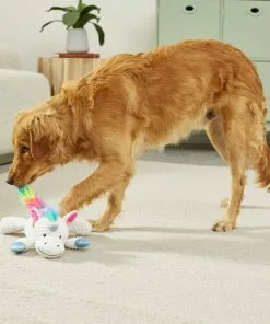 Frisco Corduroy Plush Squeaking Unicorn Dog Toy 7 Frisco Corduroy Plush Squeaking Unicorn Dog Toy -The Frisco Store 174701 PT2. SY630 V1573492392