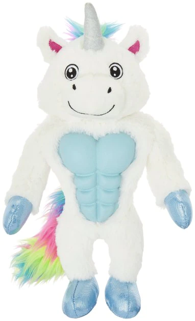Frisco Muscle Plush Squeaking Unicorn Dog Toy 3 Frisco Muscle Plush Squeaking Unicorn Dog Toy