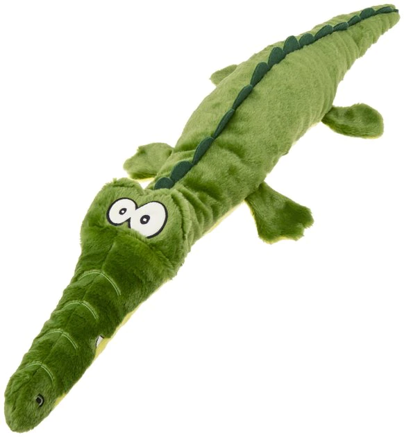 Frisco Wagazoo Plush Squeaking Alligator Dog Toy 3 Frisco Wagazoo Plush Squeaking Alligator Dog Toy