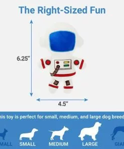 Frisco Hide & Seek Plush Rocket Ship Puzzle Dog Toy -The Frisco Store 174753 PT2. SY630 V1575298460