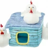 Frisco Hide & Seek Plush Chicken Coop Puzzle Dog Toy -The Frisco Store 174755 Main. SY630 V1572616725