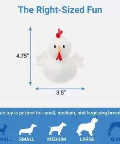 Frisco Hide & Seek Plush Chicken Coop Puzzle Dog Toy -The Frisco Store 174755 PT2. SY630 V1575299477