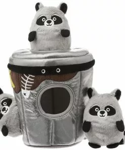 Frisco Hide & Seek Plush Trash Can Puzzle Dog Toy