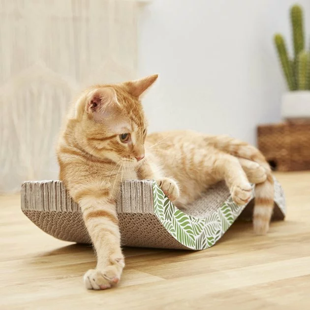Frisco Wave Cat Scratcher Toy with Catnip 5 Frisco Wave Cat Scratcher Toy with Catnip - Image 3
